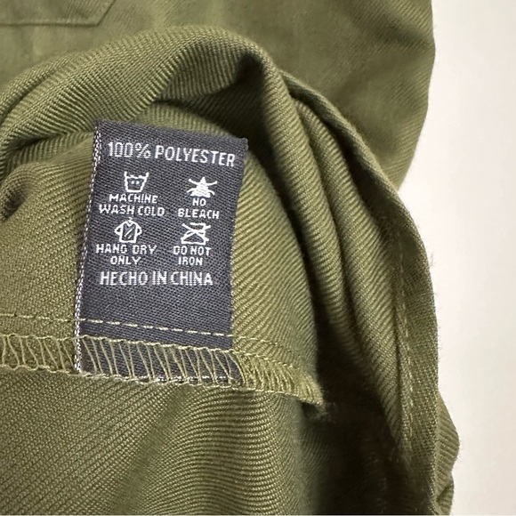 Dixxon Flannel The Revolution Men’s Green Military Shirt - Picture 10 of 11